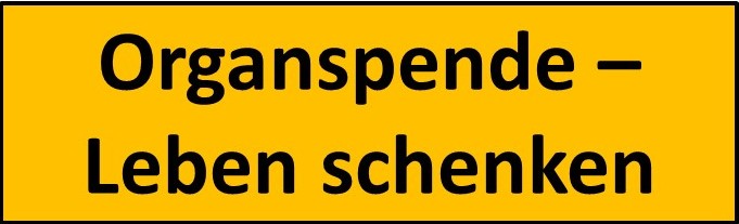 Aufruf zur Organspende